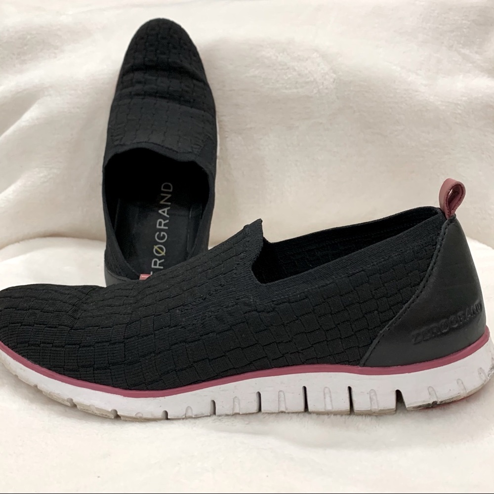 Cole Haan Zerogrand Black Slip On Sneakers size 9